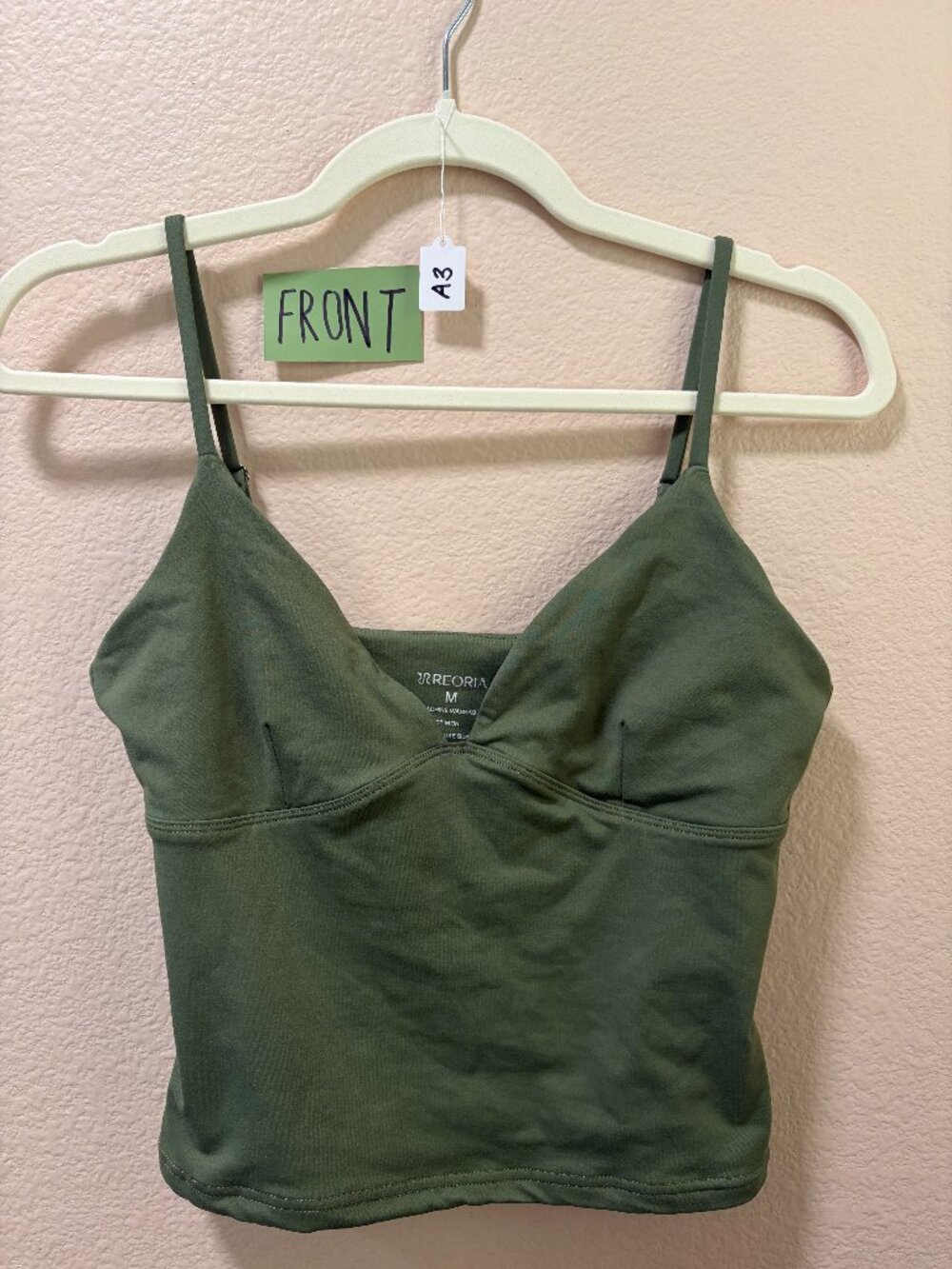 [REORIA] Green Top - Medium